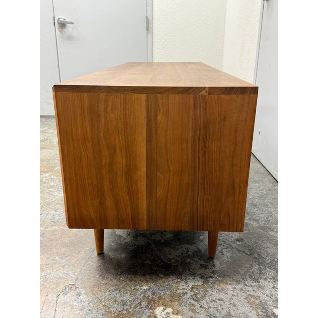 Room & Board Grove Walnut Media Cabinet For Sale In San Francisco - Image 6 of 12