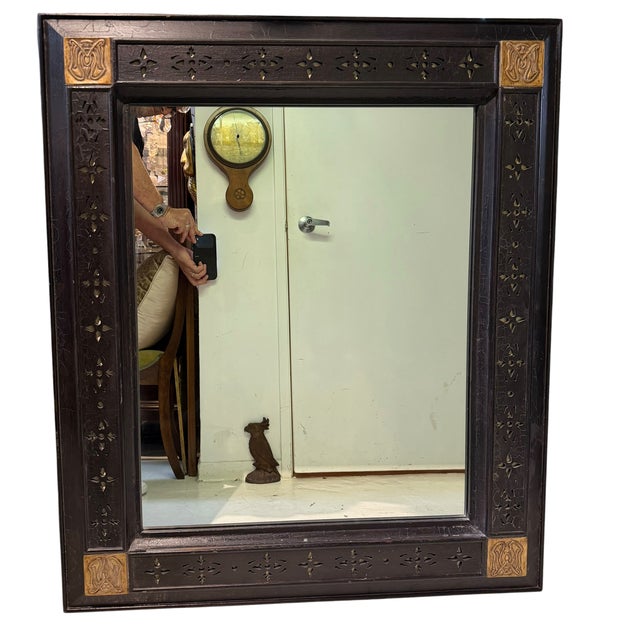 Rustic European Michael S Smith for Jasper Portuguese William Mirror For Sale - Image 3 of 4
