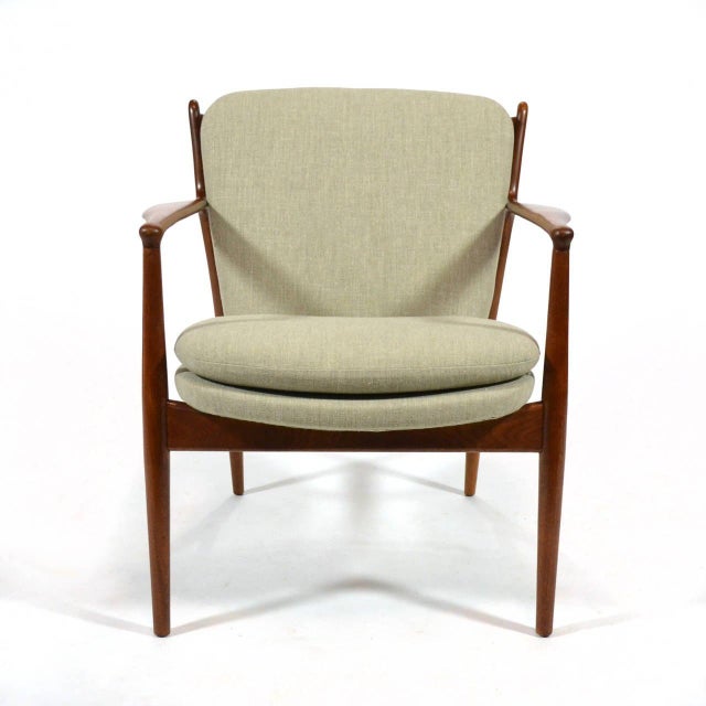 Mid-Century Modern Finn Juhl Delegate's Chair For Sale - Image 3 of 11