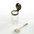 German Biedermeier Mustard Container with Spoon, 1930s, Set of 2 For Sale - Image 3 of 9