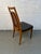 Drexel Set of Six Mid 20th Century Walnut and Cane Dining Chairs by Drexel Furniture For Sale - Image 4 of 16