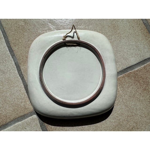 Modern Ceramic Art Wall Plate by Philippe Lambercy, Switzerland, 1960s For Sale - Image 13 of 14