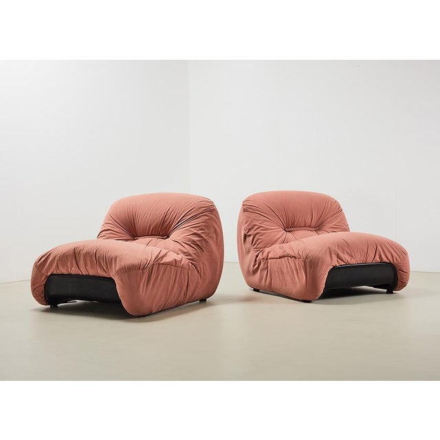 Malu Lounge Chairs by Diego Mattu for 1P Italy, 1970s, Set of 2 For Sale - Image 10 of 10