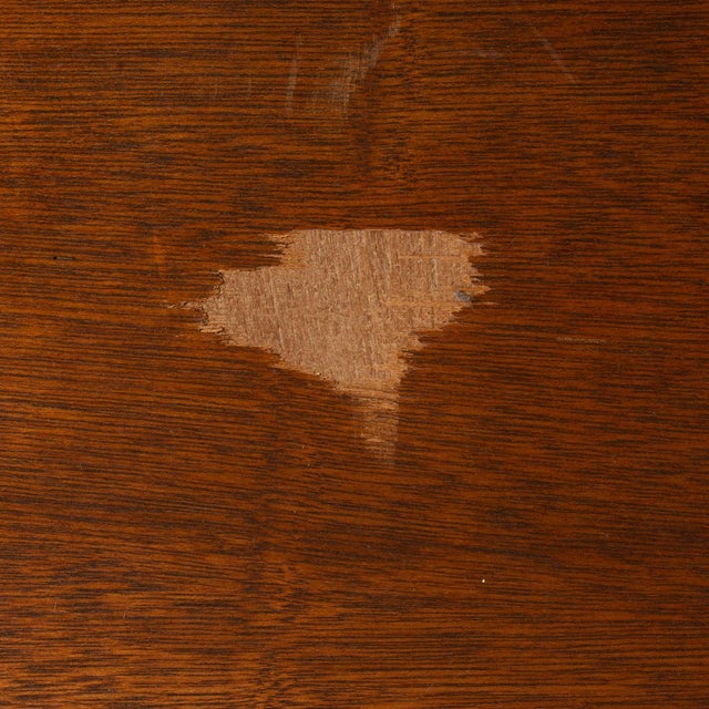 Brown Baker Chippendale Style Burl Walnut 3 Drawer Bachelor's Chest For Sale - Image 8 of 9