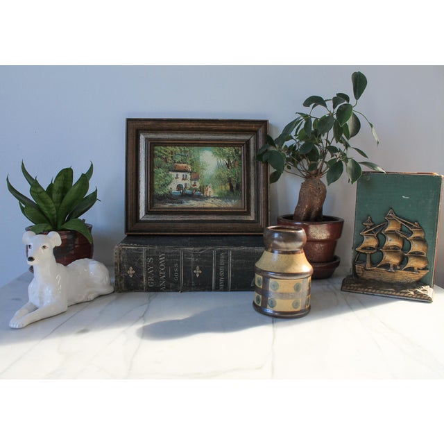 Mid-Century Modern Mid-Century Pottery Bud Vase For Sale - Image 3 of 6