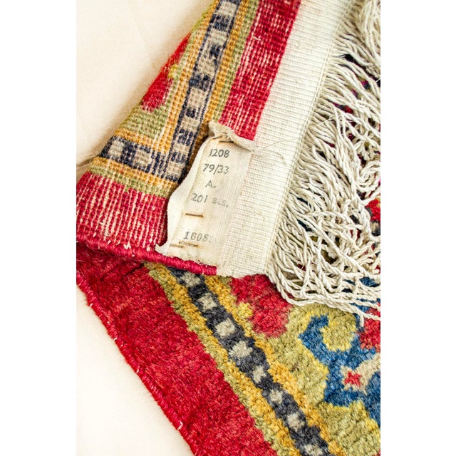 1950s Vintage Middle Eastern Rug, 1950s For Sale - Image 5 of 6