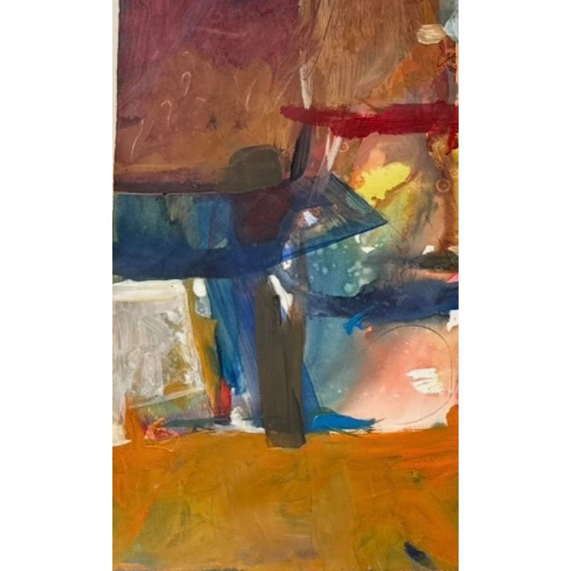 Title: Orange Construct Artist: Robert R. Doty Medium: Watercolor, Acrylic, Pencil Dimensions: 30 x 22 inches Description:...