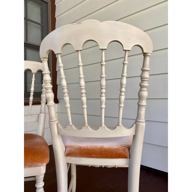 Grange French Provincial Chairs - Set of 2 For Sale - Image 10 of 12