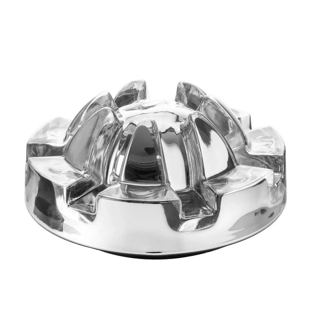 Crystal Palace P-1288 Ceiling or Wall Light in Partially Mirrored Glass from Raak Amsterdam, Netherlands, 1970s For Sale - Image 3 of 14