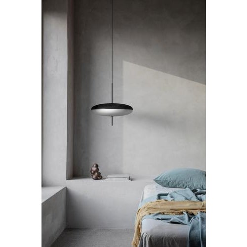 Model 2065 Lamp with Black and White Diffuser by Gino Sarfatti for Astep For Sale - Image 3 of 18