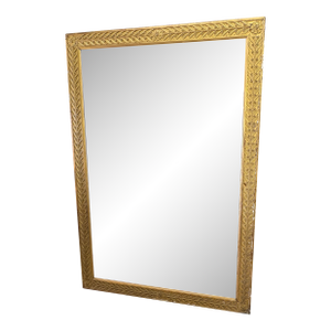 Monumental 18th Century French Louis XVI Giltwood Mirror