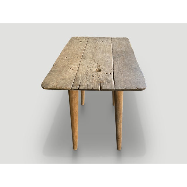 Rustic Andrianna Shamaris Wabi Sabi Console or Side Table For Sale - Image 3 of 18