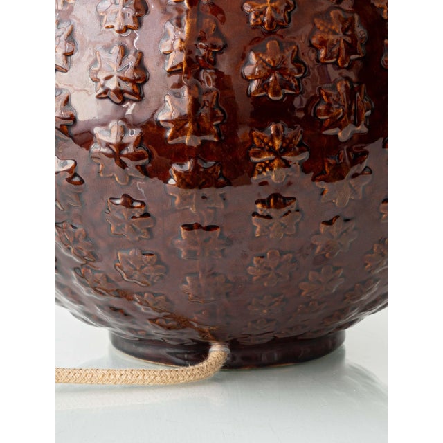 Large Ceramic Ball Table Lamp, Spain, 1960s For Sale - Image 11 of 15