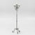 Elegant Swedish Grace floor lamp by Bjerkås, model 231, 1930s. Documented in the Bjerkås product catalogue from the 1930s....