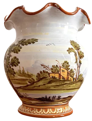 Ceramic Vase from Castelli
