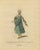 Jefferys, Costume of a Young Lady of Tine, Greek Islands, Engraving, 1749 For Sale