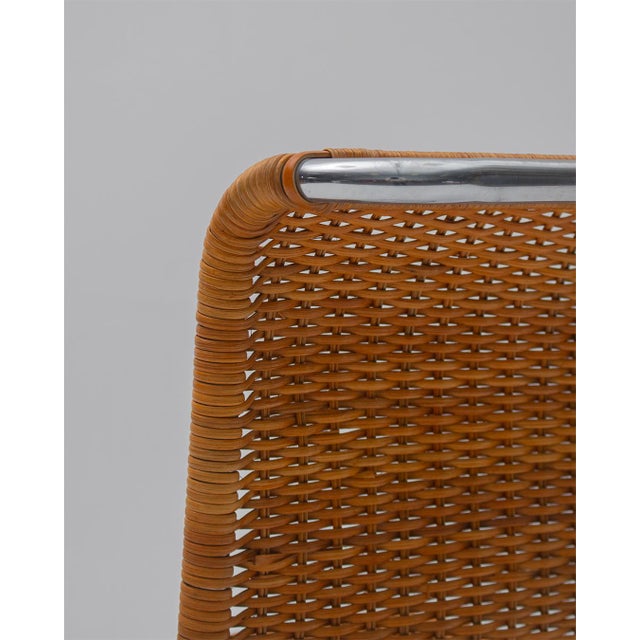 Ludwig Mies van der Rohe S 533 Chair by Ludwig Mies van der Rohe for Roche Bobois, 1970s, Set of 4 For Sale - Image 4 of 8