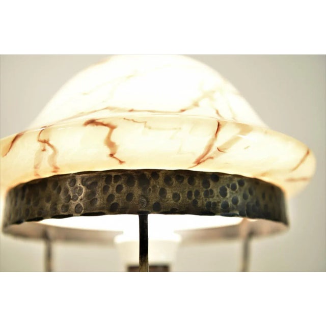 Art Nouveau Table Lamp from Jugendstil, Sweden, 1915s For Sale - Image 5 of 13