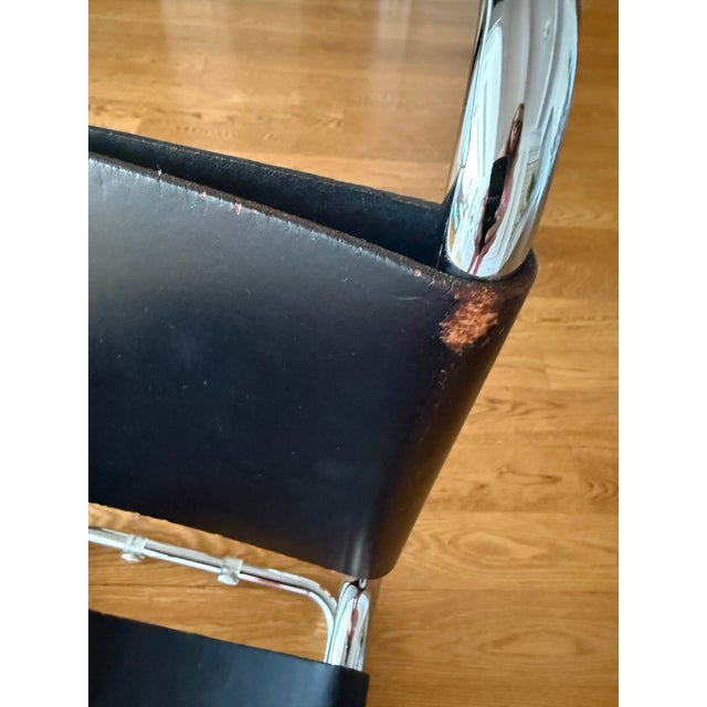 1980s Six Vintage Knoll/Breuer Cesca Armchairs For Sale - Image 5 of 7