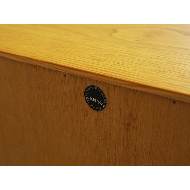 Danish Ash Sideboard attributed to Carlo Jensen for Hundevad & Co., 1970s For Sale - Image 17 of 18
