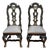 Pair of Michael Taylor Rococo Portuguese Side Chairs For Sale