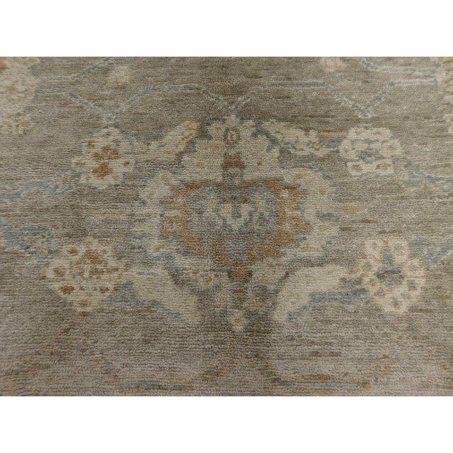Hand Knotted Wool Pile on Cotton Foundation Rug. 8'1"x 10' For Sale - Image 4 of 18