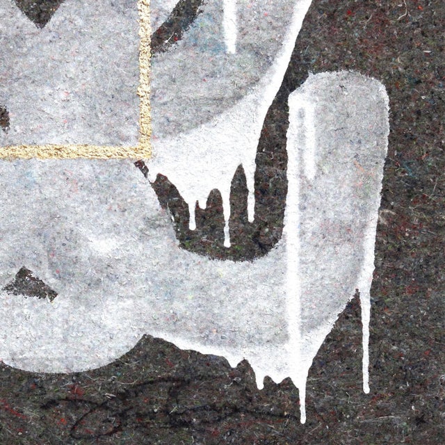 2020s ''Fruity Ramen: Ghosted'' Contemporary Abstract Mixed-Media Painting by Jason DeMeo For Sale - Image 5 of 9