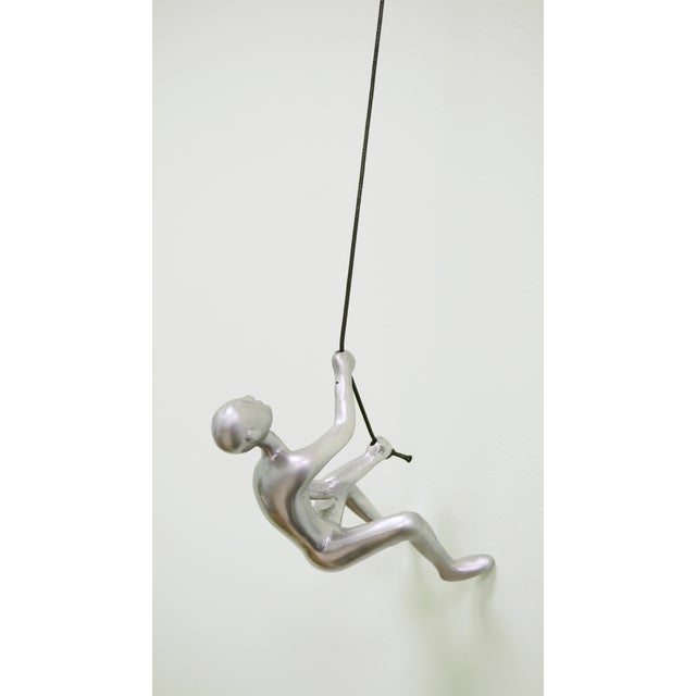 Our Climbing Man Wall Art Sculpture is highly wear resistant, and has low friction compared to standard & tough resins....