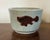 Chinoiserie Antique 19th Century Chinese Crackle Glaze Celadon Brush Pot or Cachepot With Oxblood Fish Design For Sale - Image 3 of 10