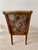 French Ethan Allen Vintage French Regency Louis XVI Style Carved Wood & Beautifully Upholstered Set of Eight Chairs Excellent Mint Condition For Sale - Image 3 of 18