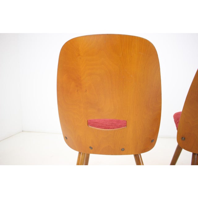 Dining Chairs attributed to Frantisek Jirak for Tatra, 1960s, Set of 4 For Sale - Image 11 of 15