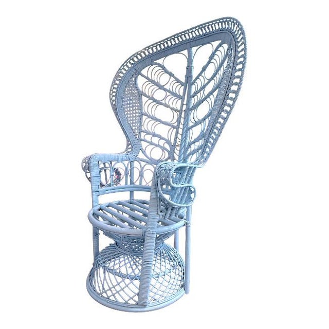 Vintage Peacock Chair For Sale - Image 4 of 6