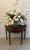 Antique Georgian Mahogany Demi Lune Console Table and Fold Over Card Games Table, 1800 For Sale - Image 3 of 11