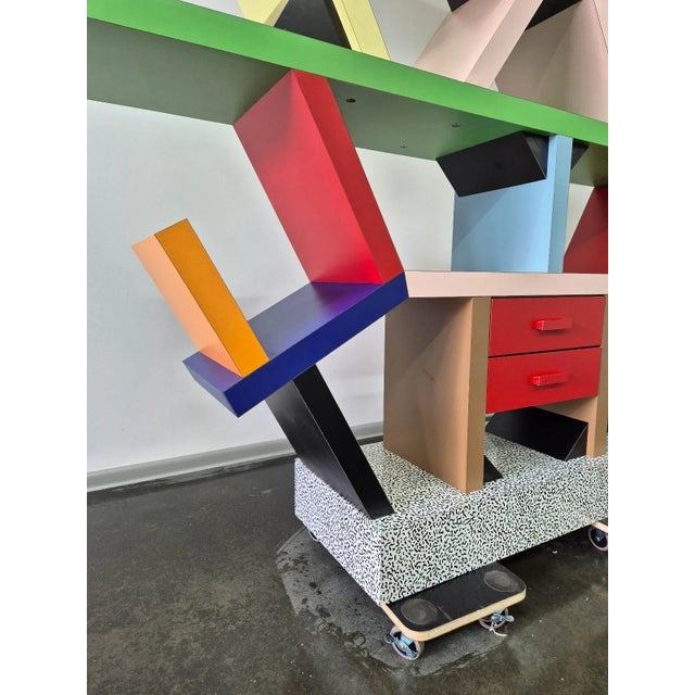 Carlton Bookcase by Ettore Sottsass, 1981 For Sale - Image 8 of 15