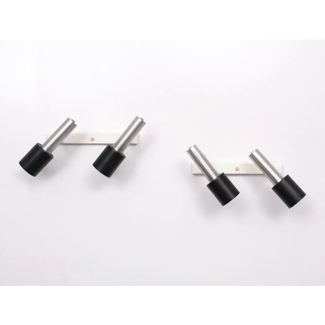 Black Dutch Wall Lamps, 1965, Set of 2 For Sale - Image 8 of 8