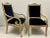 Mid 20th Century Carved French Bergere Chairs - A Pair For Sale - Image 11 of 11
