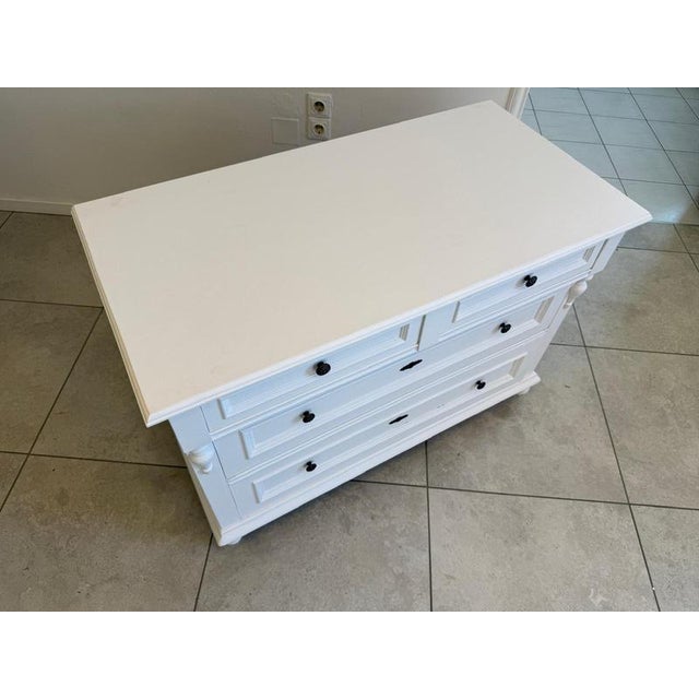 Rustic Gründerzeit Chest of Drawers in Natural Wood For Sale - Image 11 of 13