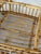 Mid-Century Italian Rattan and Bamboo Bar Cart in the Manner of Franco Albini For Sale - Image 10 of 12