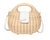 2020s Isi Cut Out Handle Clutch in Natural / White For Sale - Image 5 of 7