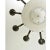 French Vintage Art Deco Style Painted Metal Chandelier For Sale - Image 12 of 12