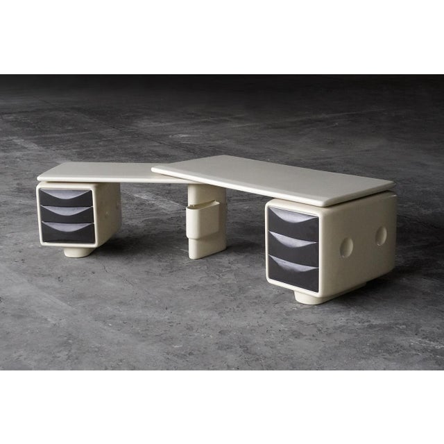 Jet Corner Desk by Ernest Igl for Wilhelm Werndl, Germany, 1970s For Sale - Image 11 of 11