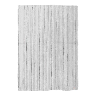 Decorative Vintage Turkish Hemp Rug - 4`9" X 6`2" For Sale