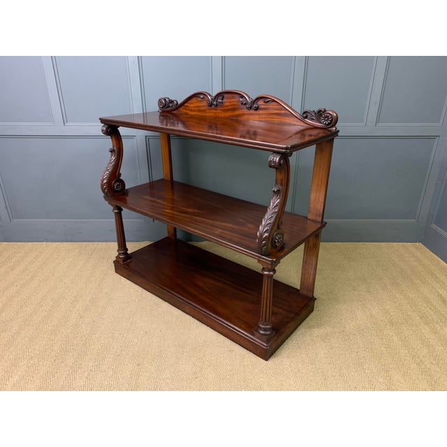 William IV Mahogany Buffet by T Willson of London, 1830 For Sale - Image 17 of 17