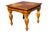 Vintage Broyhill Tuscan Neoclassical End Table – Four-Way Matched Wood Top, Fluted Turned Legs, Italian Provincial Side Table For Sale - Image 11 of 11