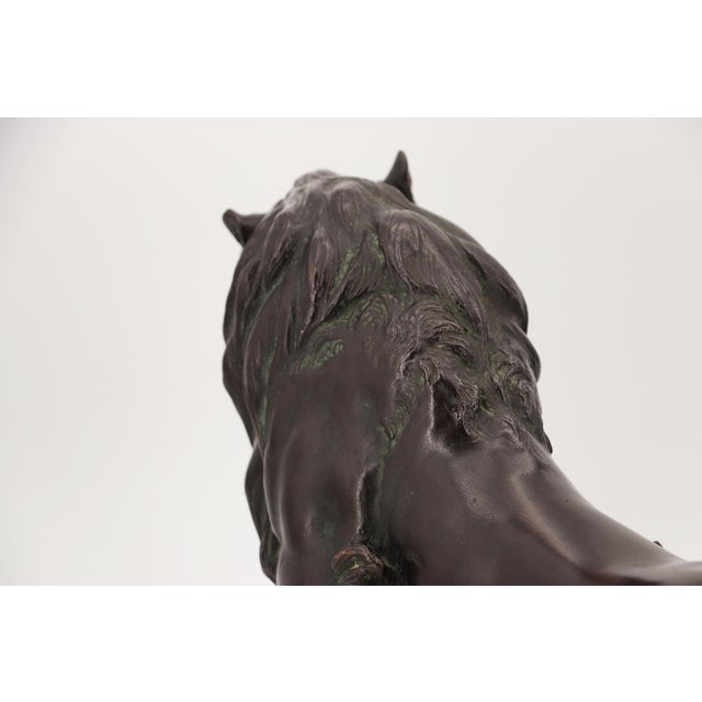 Metal 19th Century, Bronze Lion Sculpture, Japan, Meiji Period For Sale - Image 7 of 16