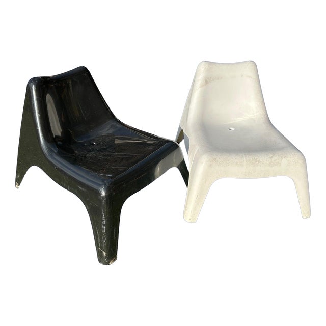 Vintage Vago Stacking Chairs by Thomas Sandell for Ikea, Set of 2 For Sale