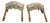 Pair of 19th Century Italian Painted & Parcel Gilt Consoles by Mla For Sale