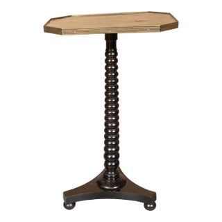 Regency Mahogany and Japanned Candlestand For Sale