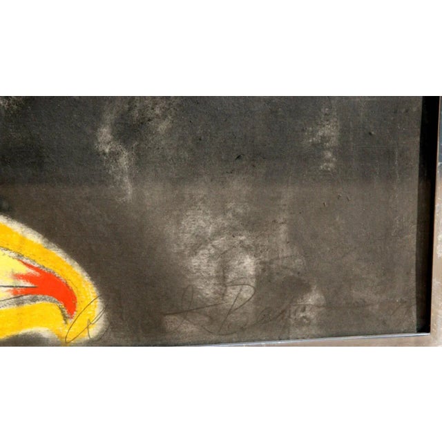 Abstract Robert Beauchamp, Untitled, Mixed Media on Board For Sale - Image 3 of 5