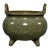 Antique Chinese Official‑Style Celadon Porcelain Tripod Censer Incense Burner For Sale